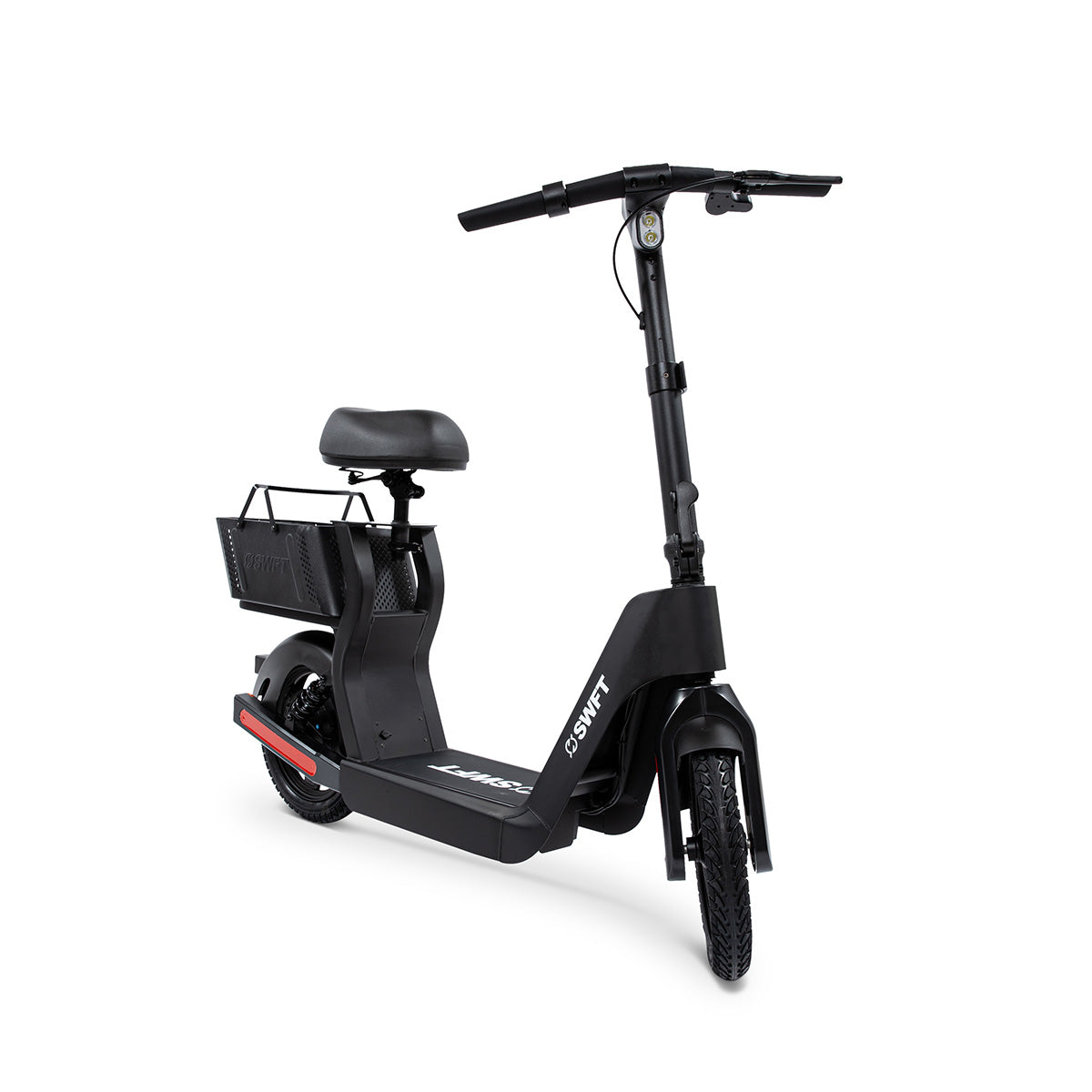 Sit-Down Electric Scooter with Basket - image 14