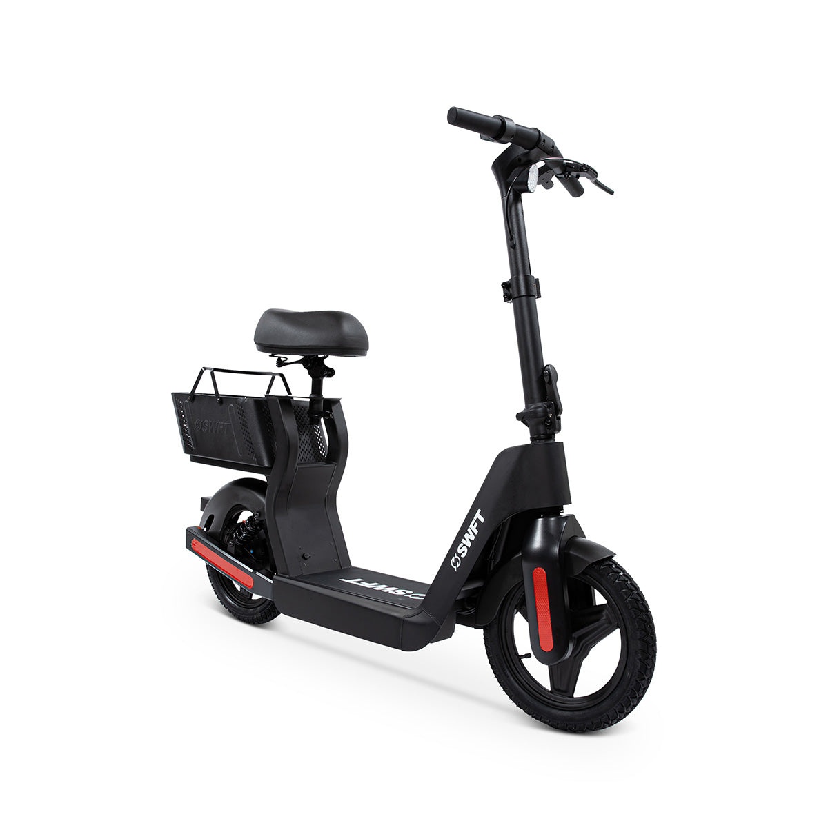 Sit-Down Electric Scooter with Basket - image 15