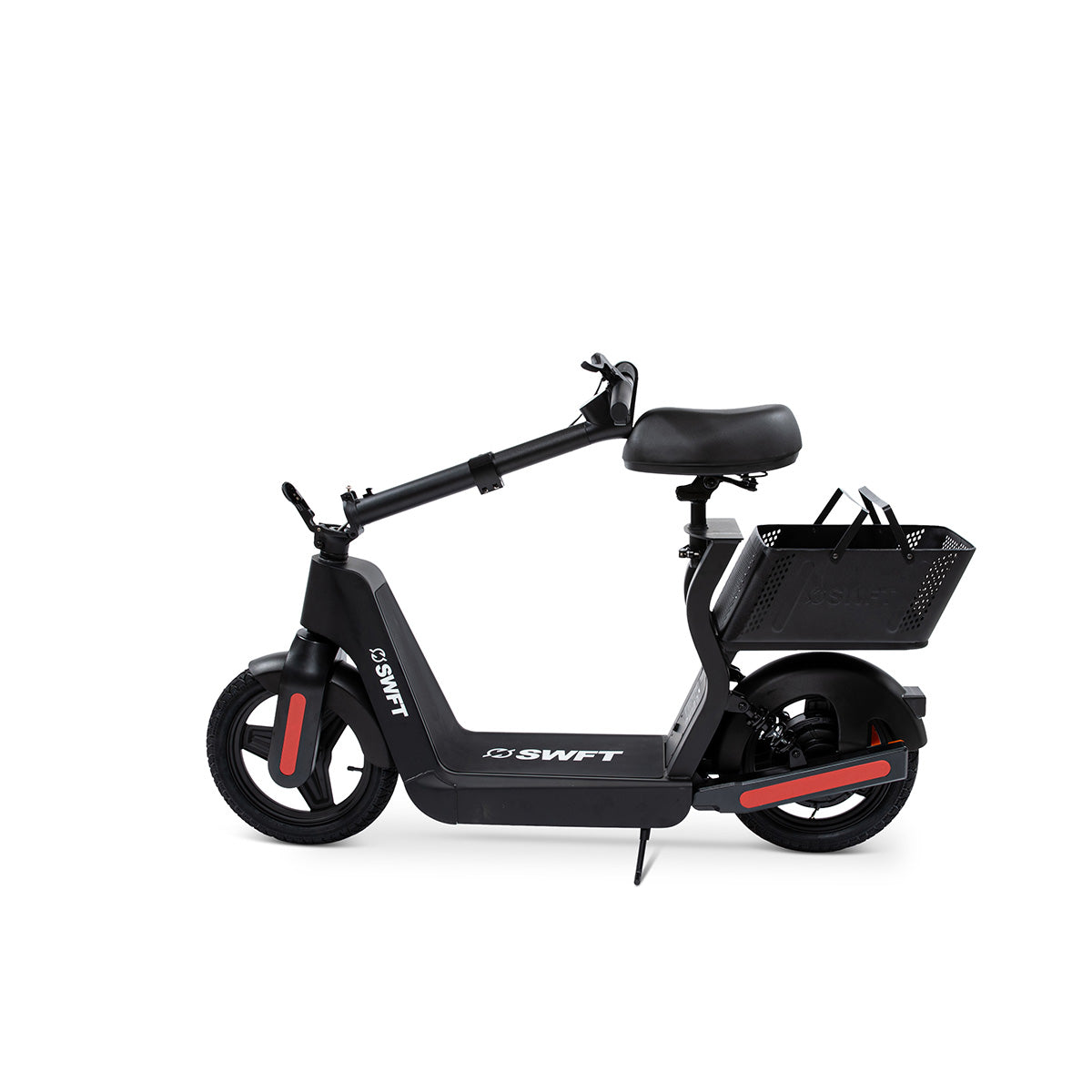 Sit-Down Electric Scooter with Basket - image 16