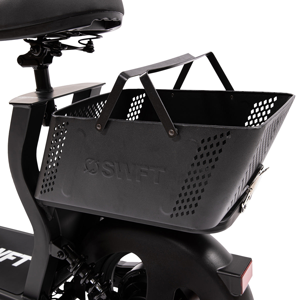 Sit-Down Electric Scooter with Basket - image 7