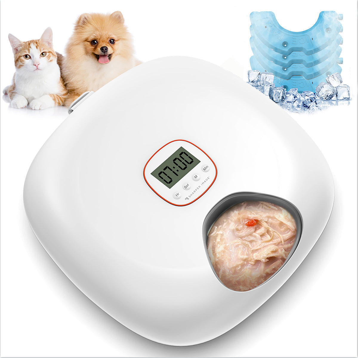 6-Meal Automatic Pet Feeder by Sharper Image - image 8