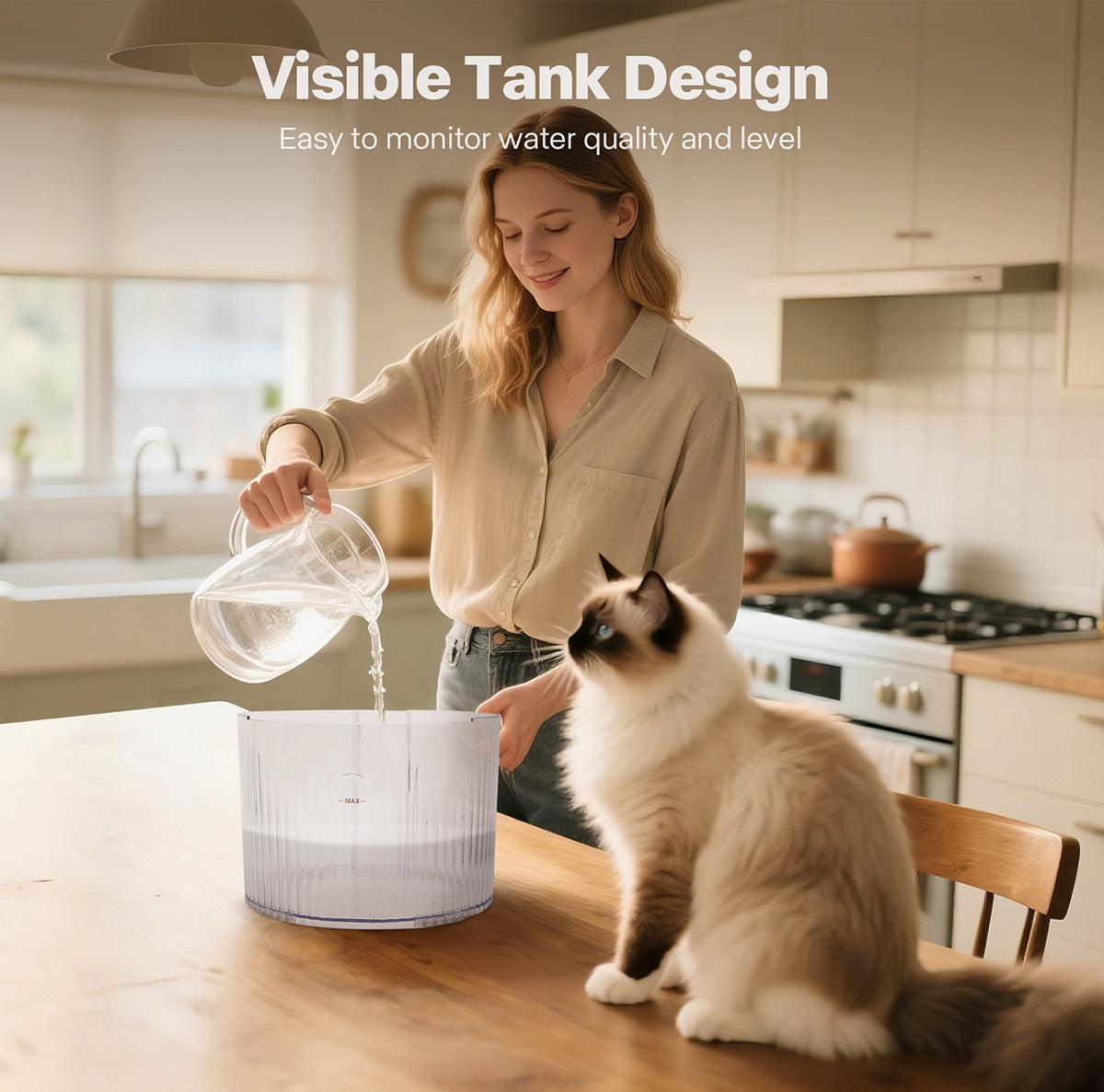 Wireless Smart Pet Water Fountain by Sharper Image - image 8