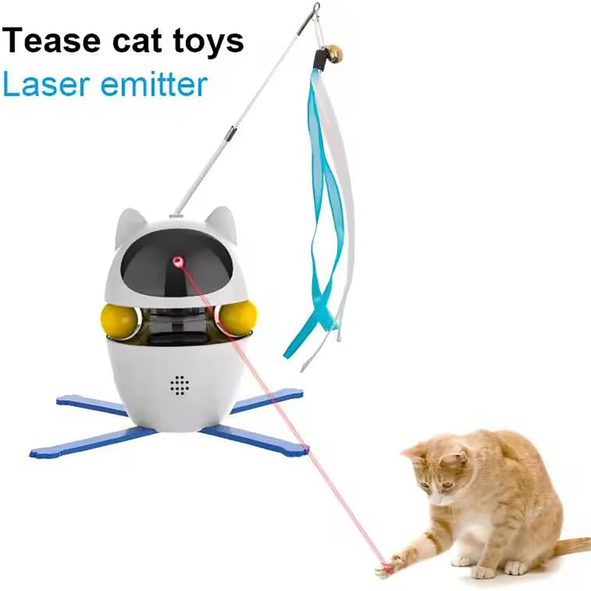 360° Smart Motion Enrichment Ball for Cats - image 4