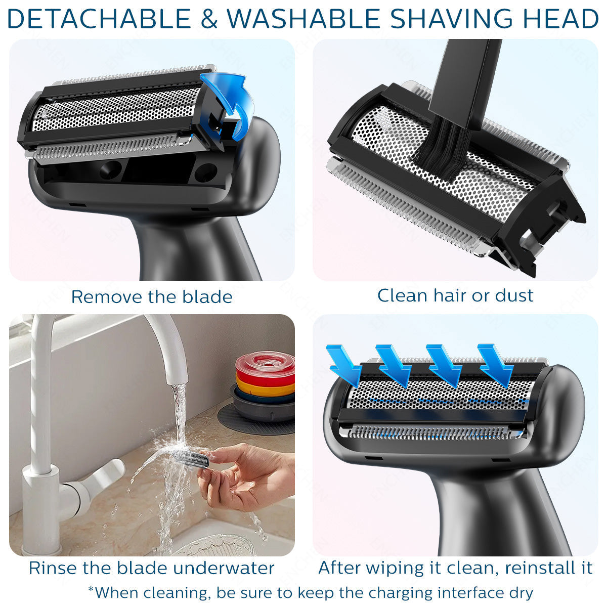 Women's Wet and Dry Electric Razor - image 14