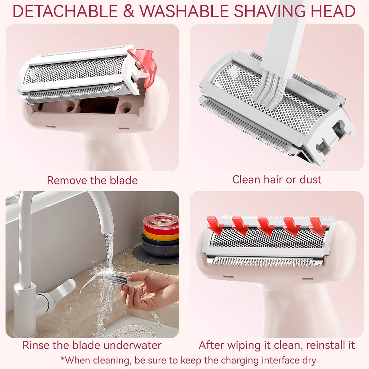 Women's Wet and Dry Electric Razor - image 53