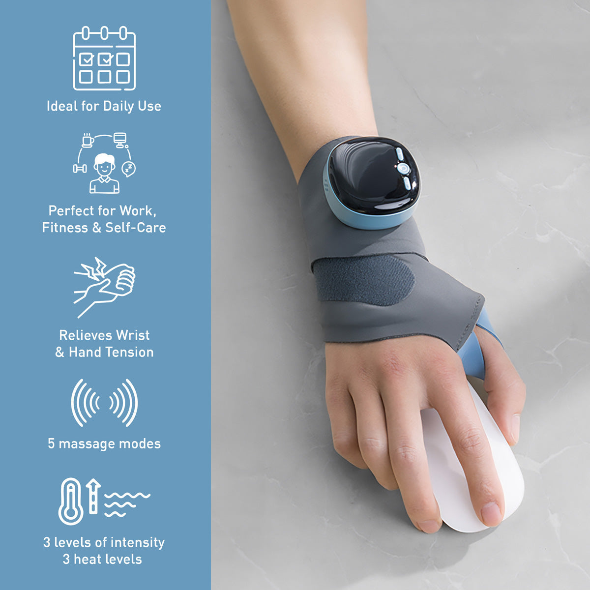 Electric Wrist Massager Wrap - image 2