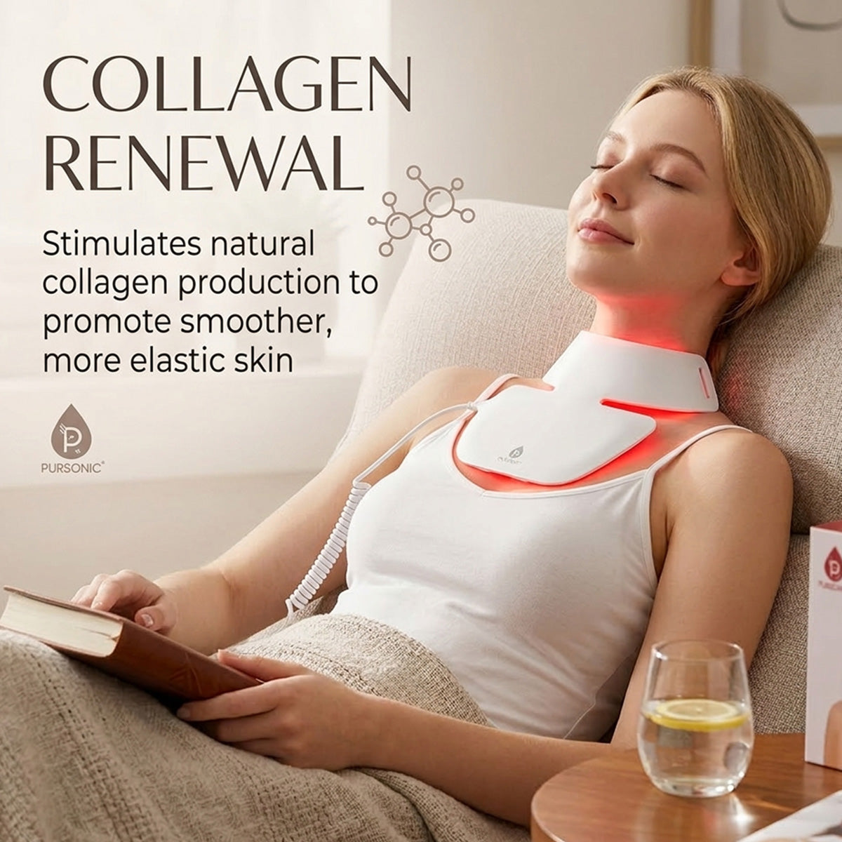 LED Light Therapy Neckplate - image 2