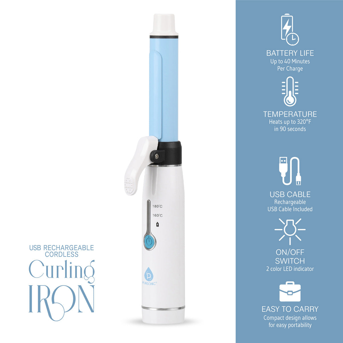 Cordless Curling Iron - image 2