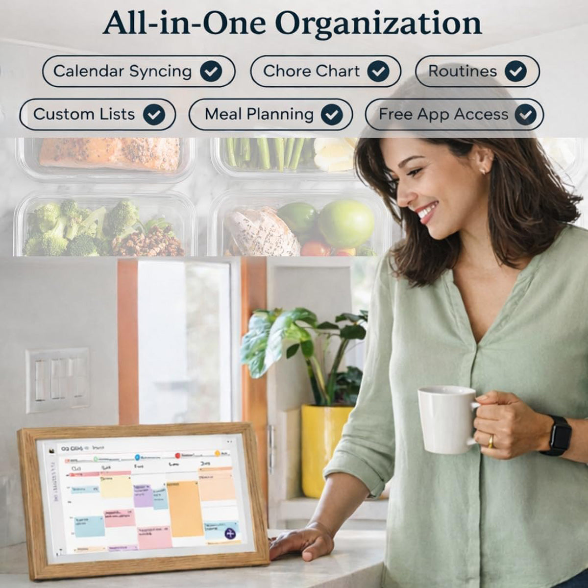 Digital Calendar and Family Frame - image 6
