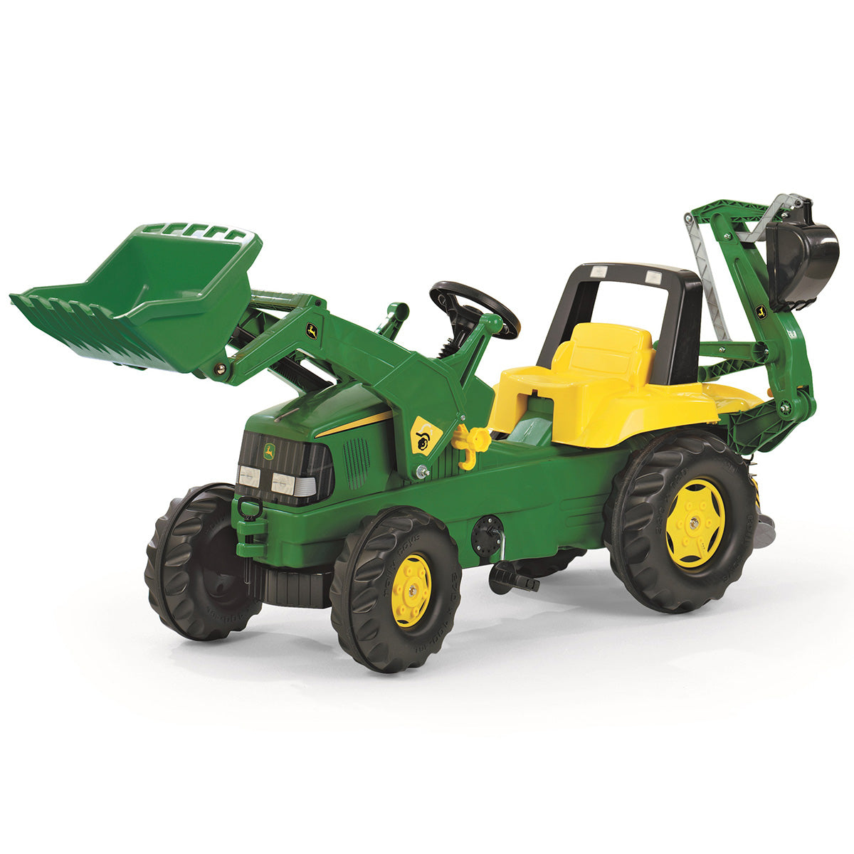 John Deere Pedal Loader With Backhoe - image 2