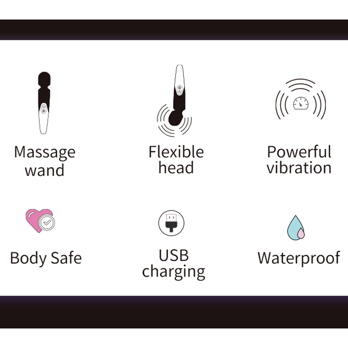 Waterproof Full Body Personal Massager - image 7