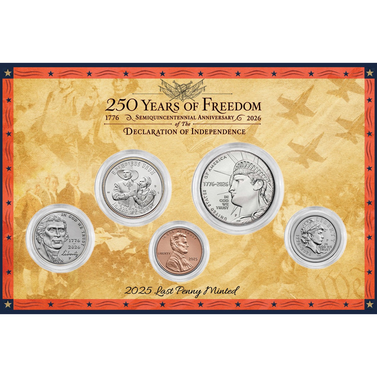 250th Anniversary Collectable Coin Set - image 9