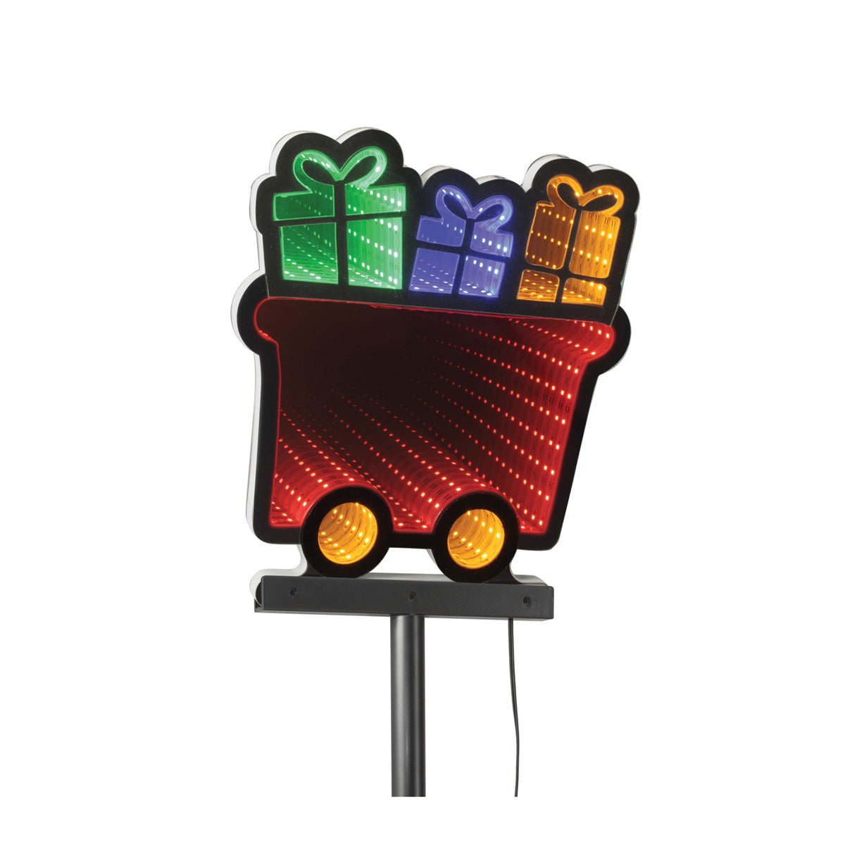 Holiday Infinity Light Lawn Stakes (Set of 4) - image 4