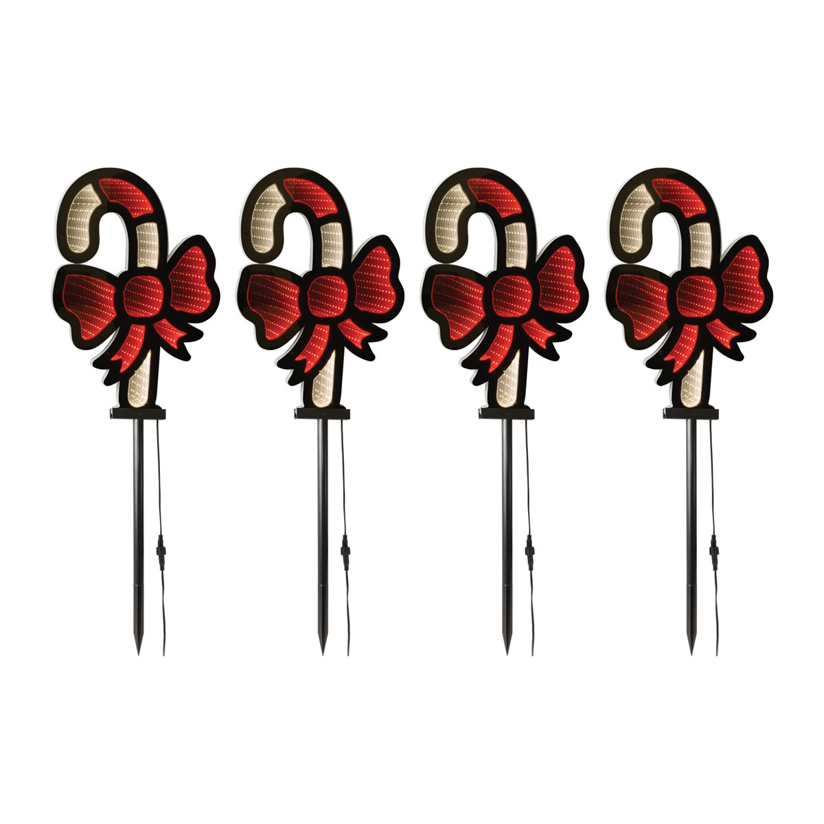 Holiday Infinity Light Lawn Stakes (Set of 4) - image 11