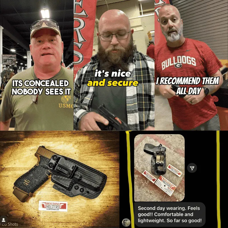 The OpenDraw holster in everyday carry